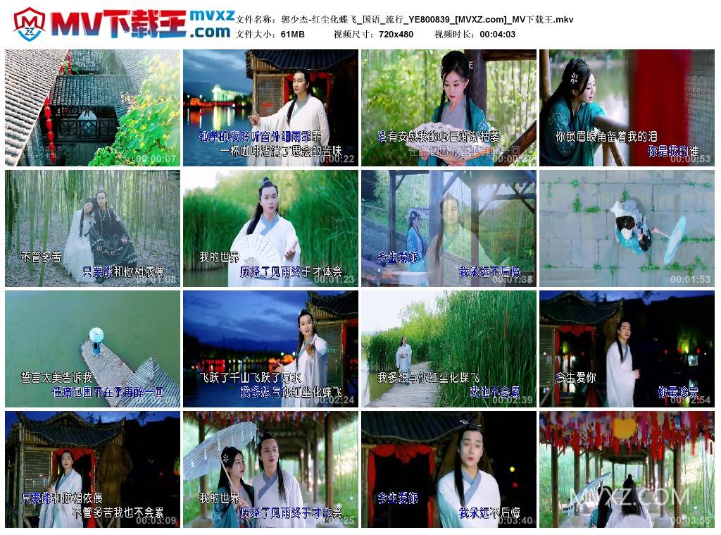 郭少杰-红尘化蝶飞_国语_流行_YE800839